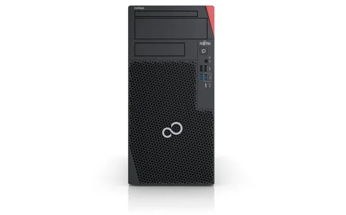Fujitsu ESPRIMO P6012 Intel® Core™ i5 i5-12400 16 GB DDR4-SDRAM 512 GB SSD Windows 11 Pro Escritorio PC Negro, Rojo