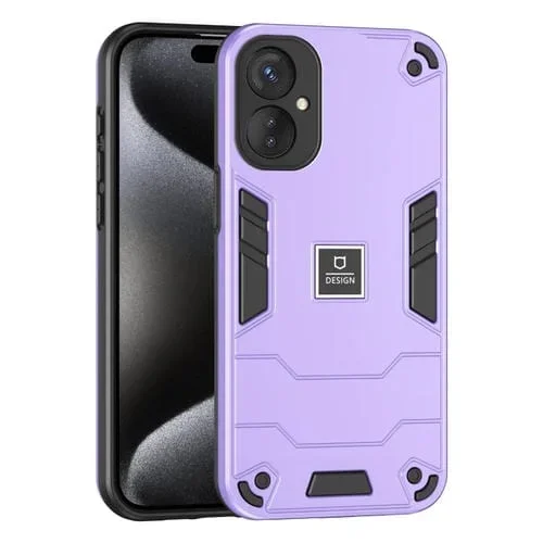 Funda 2 En 1 para Tecno Spark 9 Pro a Prueba de Golpes (Púrpura)