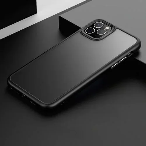 Funda a Prueba de Choques Helada para iPhone 11 Pro Max (Negro)