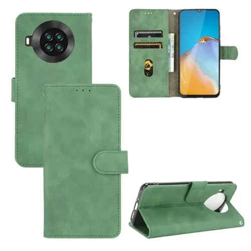 Funda Cubot Note 20 PU Cuero con Hebilla Magnética Soporte y Billetera (Verde)