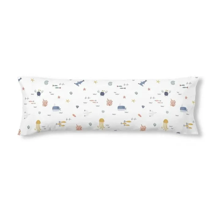 Funda de Almohada Kids&Cotton Malu Multicolor 45 x 110 cm 100% algodón – Marca: Kids&Cotton – EAN: 8434563073669