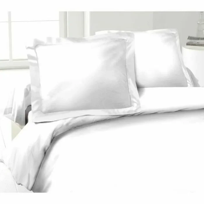Funda de almohada lovely home blanco 50 x 70 cm (2 unidades)