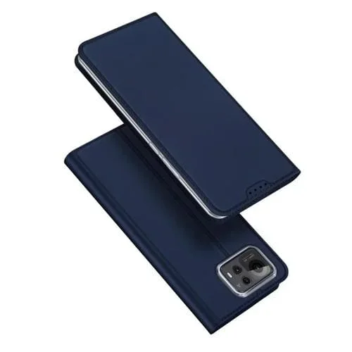 Funda de Cuero con Tapa Asus Zenfone 12 Ultra Dux Ducis Skin Pro Series (Azul)