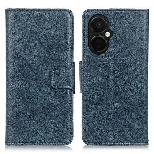 Funda de Cuero OnePlus Nord Ce 3 Lite Mirren Crazy Horse Texture para Teléfono (Azul)