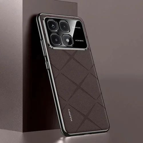 Funda de Cuero para Teléfono Redmi K70 Ultra (Marrón)