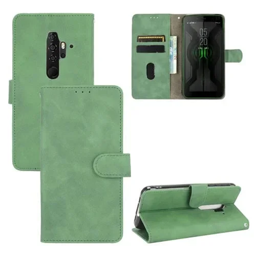 Funda de Cuero PU para BlackView Bv6300 Pro con Hebilla Magnética, Soporte y Billetera (Verde)