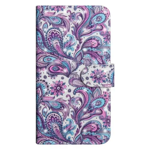 Funda de Cuero TPU + PU iPhone 6 Plus 6S Plus Tapa Horizontal Soporte Ranuras Tarjetas Billetera (Patrón En Espiral)