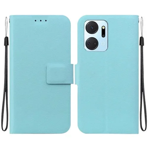 Funda de Cuero Ultrafina con Hebilla Magnética para Honor X7A (Verde)