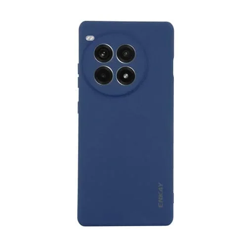 Funda de Silicona Líquida Enkay para OnePlus Ace 3 Pro a Prueba de Golpes (Azul Oscuro)