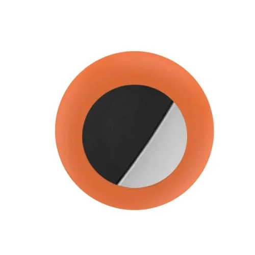 Funda de Silicona Pet Locator Tracker para AirTag Tamaño M (Naranja)