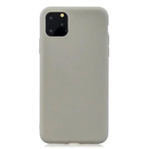 Funda de Teléfono TPU Esmerilado para iPhone 13 Mini (Gris)