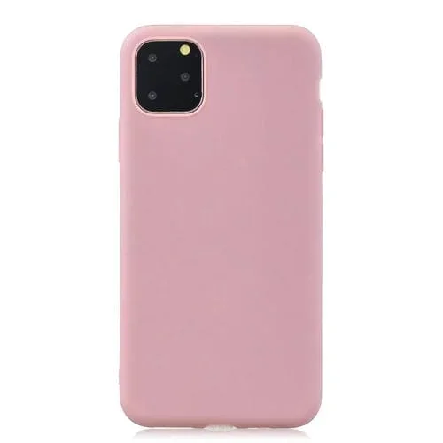 Funda de Teléfono TPU Esmerilado para iPhone 13 Pro (Oro Rosa)