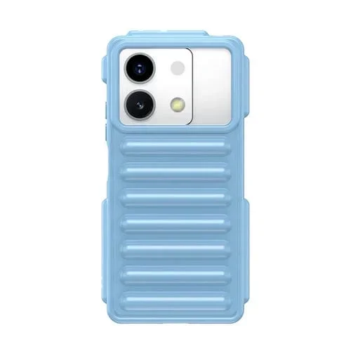Funda de TPU de Color Caramelo para Redmi Note 13R Pro Capsule Series (Azul)