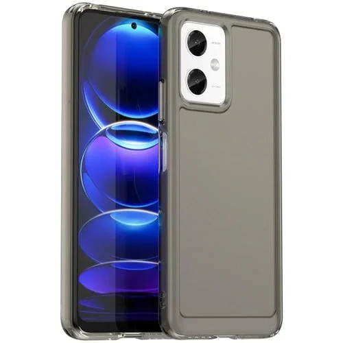 Funda de TPU para Redmi Note 12 4G Global Candy Series (Gris Transparente)