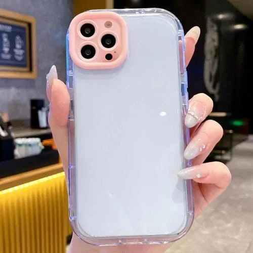 Funda de TPU + PC con MagSafe de colores vibrantes para iPhone 15 Pro Max (azul)