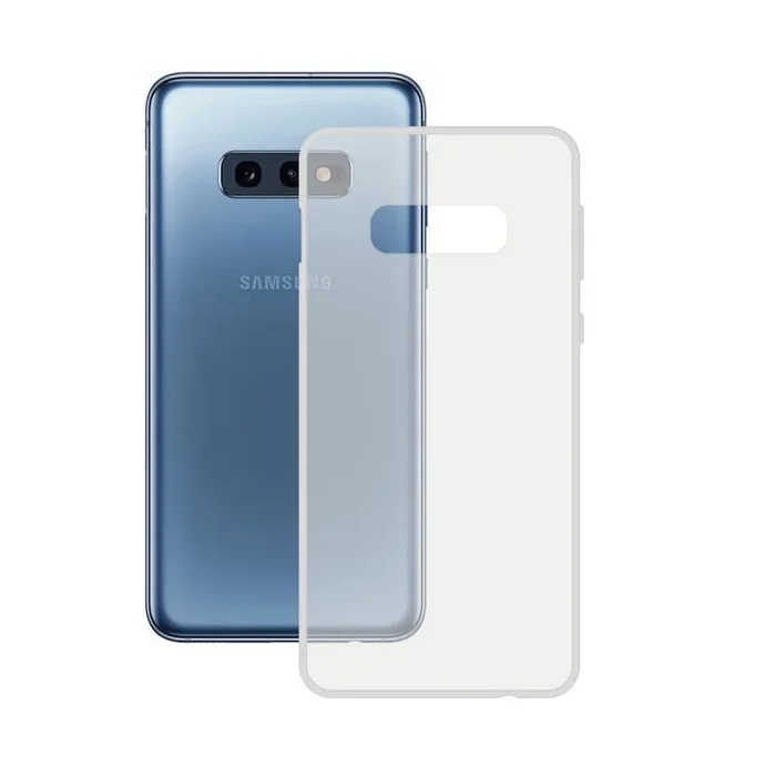 Funda de tpu transparente anti-resbaladiza y anti-ralladuras para el modelo galaxy s10 e.