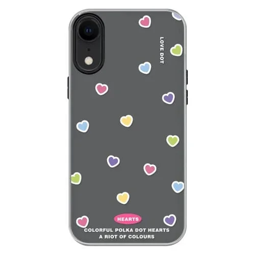 Funda Híbrida TPU Policarbonato iPhone Xr Protección Tacto Sedoso (Negro)
