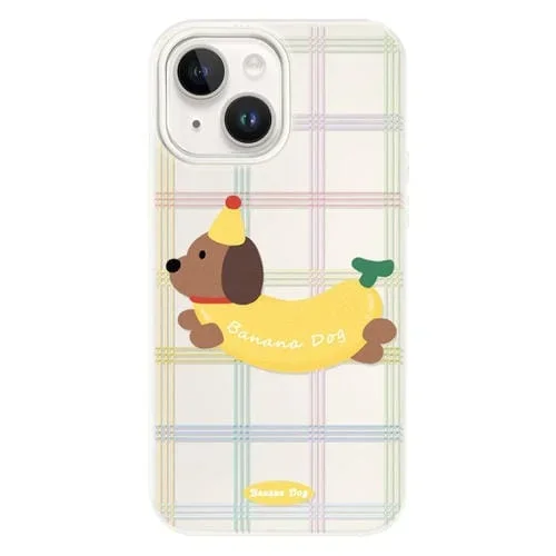 Funda híbrida TPU y PC iPhone 15 Tacto Sedoso (Blanco)