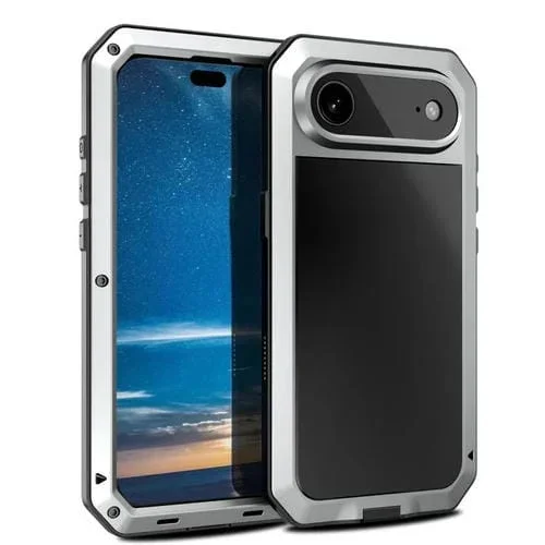 Funda impermeable IP54 a prueba de golpes para iPhone 17 Air (plateada)