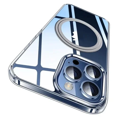 Funda Magnética Lk Crystal Clear Magsafe para iPhone 16 Pro Max (Transparente)