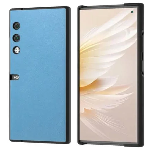 Funda Monedero Arashi Texture para Honor V en PU (Azul Cielo)