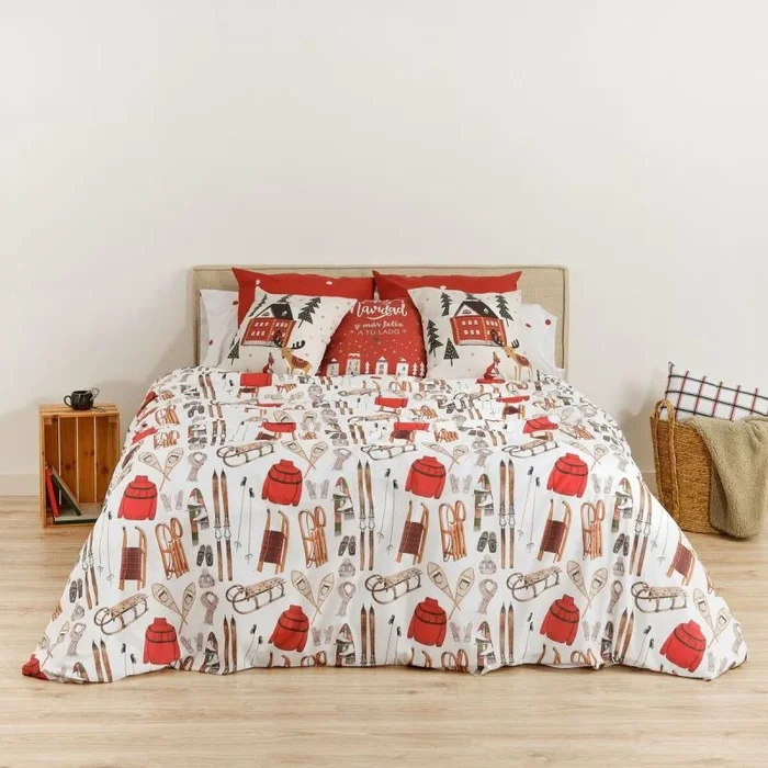 Funda nórdica decolores laponia multicolor cama de 90 155 x 220 cm