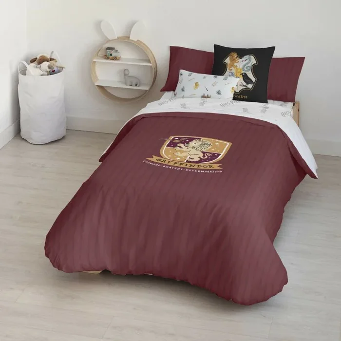 Funda nórdica harry potter gryffindor sweet multicolor 175 hilos 155 x 220 cm cama de 90
