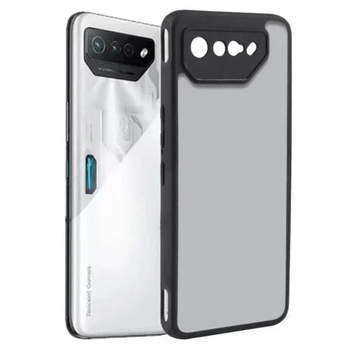 Funda para Asus Rog Phone 7 TPU + PC Fine Pore Matte (Negro)