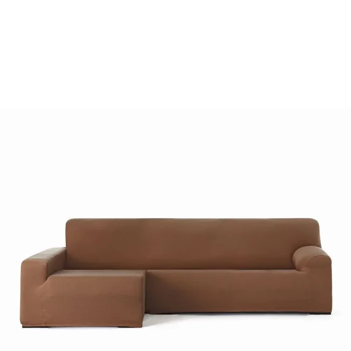 Funda para chaise longue de brazo largo izquierdo eysa bronx marrón 170 x 110 x 310 cm