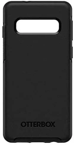 Funda para Galaxy S10 OtterBox Symmetry, resistente a golpes y caídas,Funda protectora fina, Testada 3x con los estándares Militares anticaídas, Negro