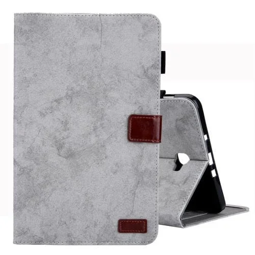Funda para Galaxy Tab A 10.1 (2016) T580 Cuero Tapa Horizontal Soporte Ranura Tarjeta Marco Fotos Reposo Activación