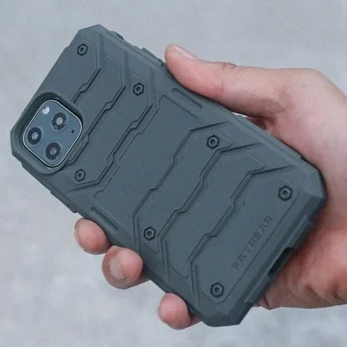 Funda para iPhone 11 Pro Max Fatbear Graphene Cooling a Prueba de Golpes (Verde)