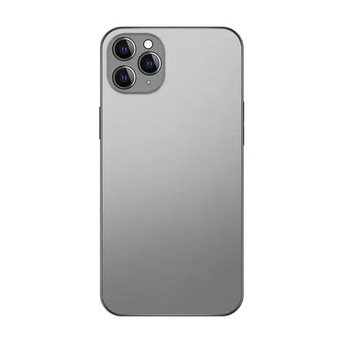 Funda para iPhone 11 Pro Max Galvanoplastia Ag Frosted Phone Case (Azul Marino)