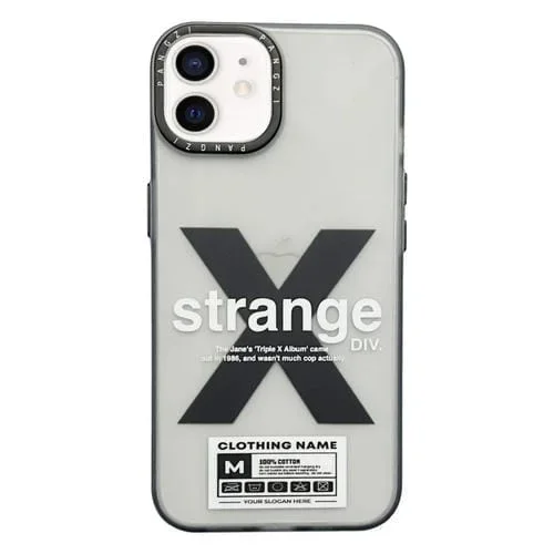 Funda para iPhone 11 TPU + PC Doble Capa Esmerilada Serie Imd (Patrón X)