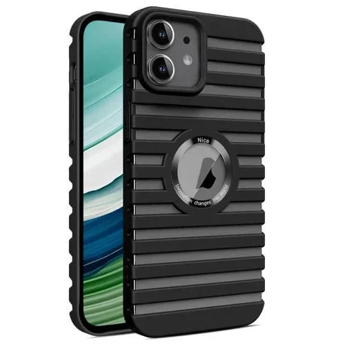Funda para iPhone 12 Magnética con PC Magsafe y Disipación de Calor Hueca (Negro)