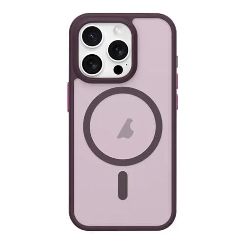 Funda para iPhone 12 Pro Botón de Metal Sensación de Piel Estuche Magsafe Mate a Prueba de Golpes (Rojo)