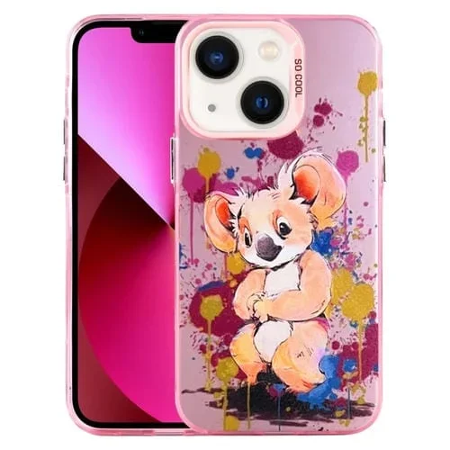 Funda para iPhone 13 PC Animal Pattern Koala