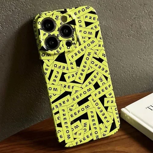 Funda para iPhone 13 Pro Max PC Patrón Pintado Precise Hole (Etiqueta Verde)