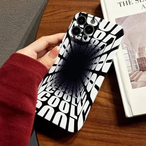 Funda para iPhone 13 Pro Max Precise Hole Glossy PC Phone Case (Blanco)