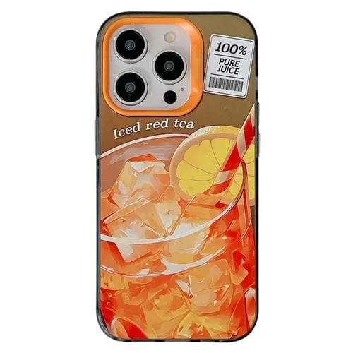 Funda para iPhone 13 Pro Max TPU Orange Función Protección (Marrón)