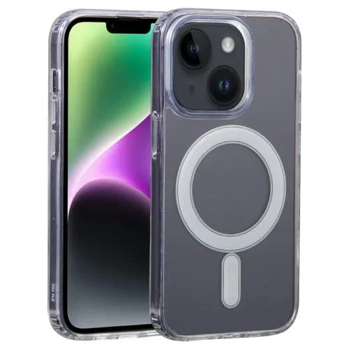 Funda para iPhone 14 Gebei Magsafe Magnética Transparente