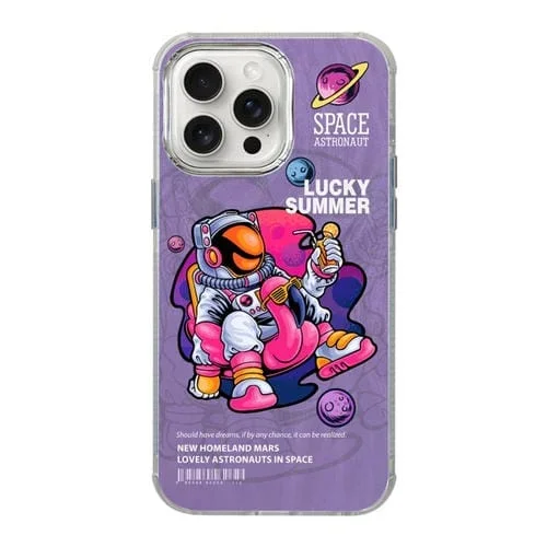 Funda para iPhone 15 Pro Max Patrón Ilustración Diseño Radiación Cobertura Total a Prueba de Golpes (Púrpura)