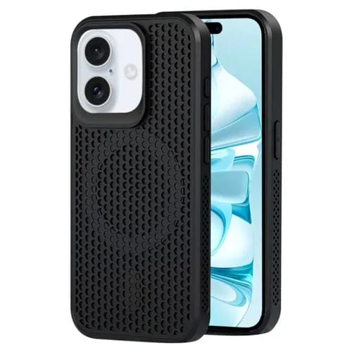 Funda para iPhone 16 con Disipación de Calor Magnética Magsafe (Negra)