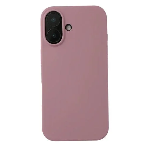 Funda para iPhone 16 Plus Silicona Líquida Protección (Grosella Negra)