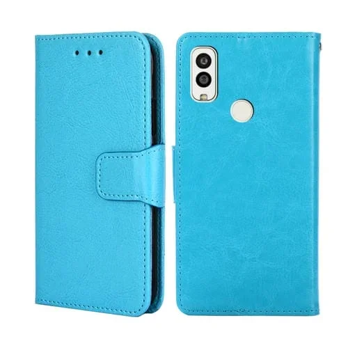 Funda para Kyocera Android One S9 Digno Sanga Edition Crystal Texture (Sky Blue)