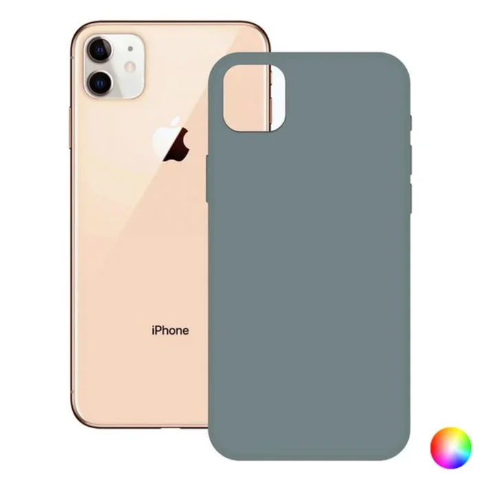 Funda para móvil iphone 12 pro ksix soft silicone iphone 12, 12 pro rojo