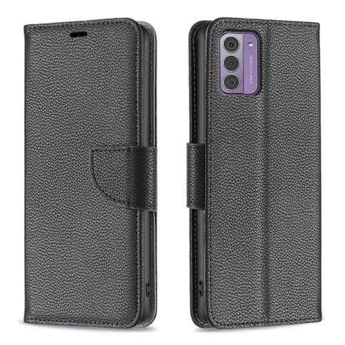 Funda para Nokia G42/G310 Litchi Texture Leather Phone Case (Negro)
