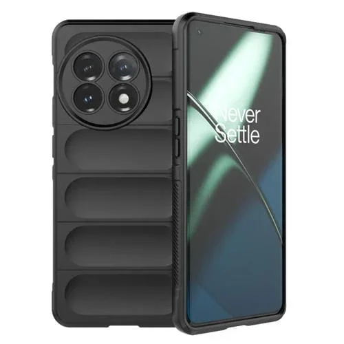 Funda para OnePlus 11 5G Magic Shield TPU + Franela (Negro)