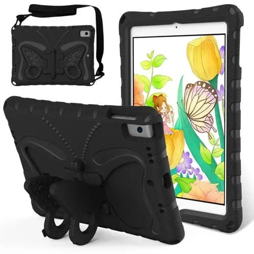 Funda para Tableta iPad Air 3/10.5 2019 Eva con Soporte de Mariposa a Prueba de Golpes (Negro)