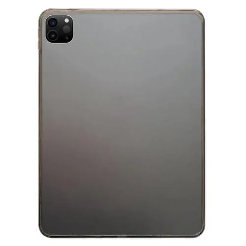Funda para Tableta iPad Pro 11 2022/2021/2020 Acrílico Transparente Sensación de Piel (Negro)